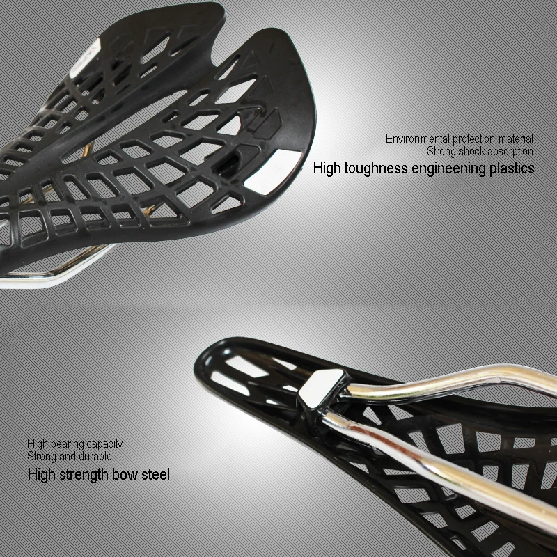 Супер светильник пластиковое велосипедное седло горное MTB сиденье паук Подушка