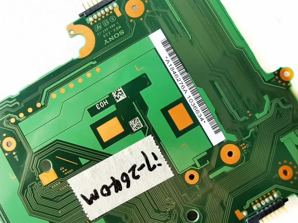 Оригинальный беспроводной контроллер для SONY MBX-236 ноутбук otherboard I7-2640M A1846276A