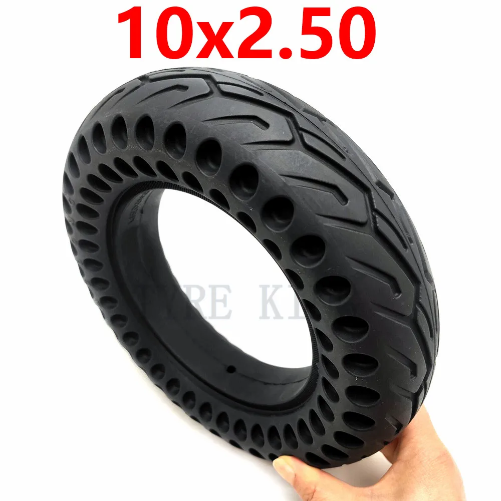

10 Inch10x2.50 Double Honeycomb Solid Tires for Electric Scooter Balance Drive Bicycle Tyre 10*2.5 Non-inflatable Tyre