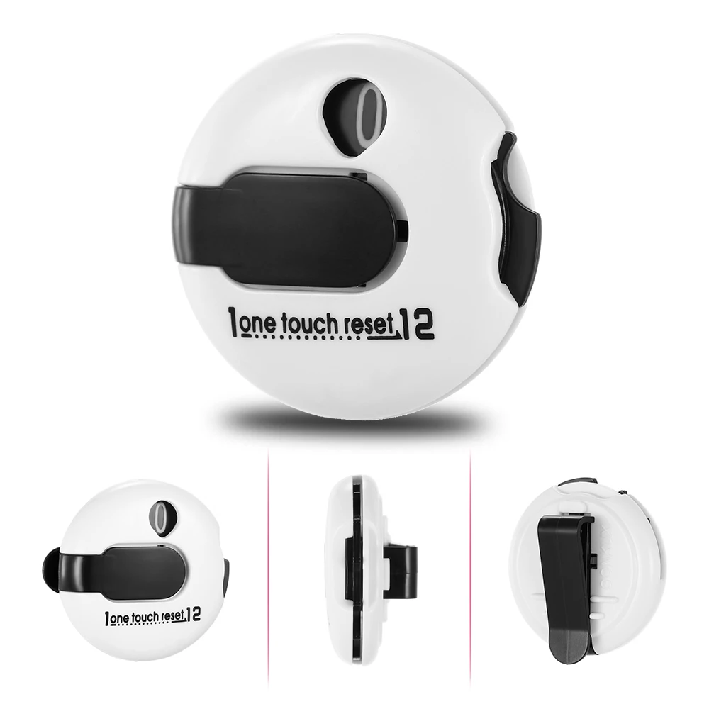 

Small Golf Stroke Counter Mini Score Counter Simple Attachment Scorekeeper Golf One Reset Counter Golf Training