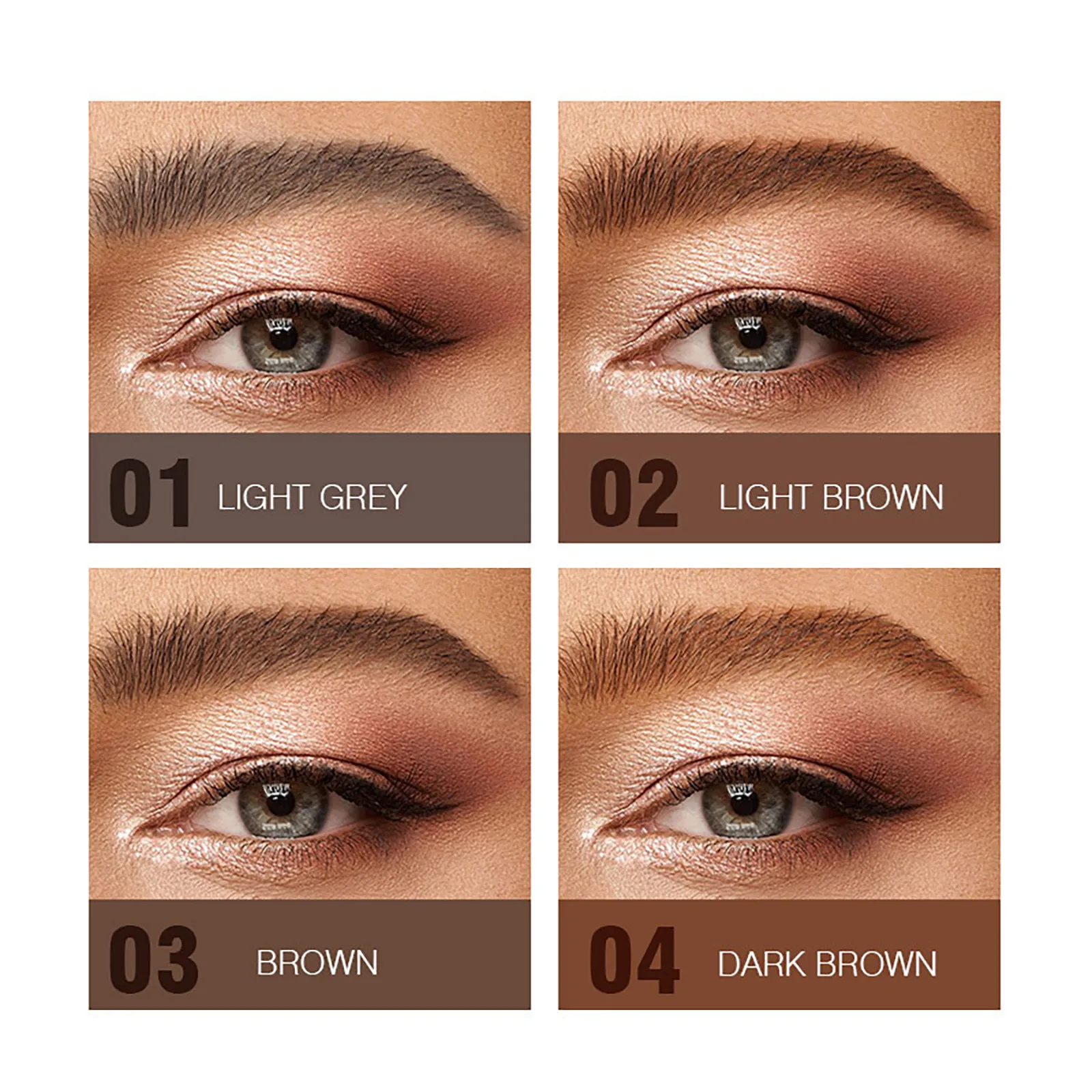 

Waterproof Durable Eyebrow Wax Long-lasting 4 Colors Eyebrow Dyeing Cream Waterproof Eyebrow Styling Tint Makeup Eyebrows 4ml