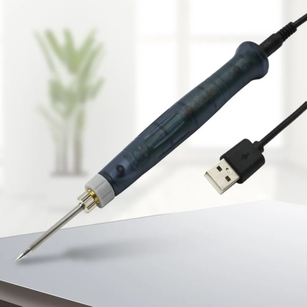 

170mm Soldering Iron Pen 450-480℃ 4pcs/Set 8W/5VUSB Electric Pointed Tip