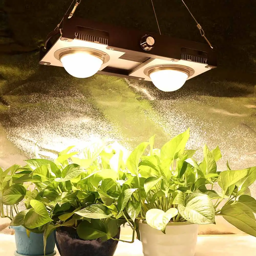 С регулируемой яркостью CREE CXB3590 200 Вт = HPS 1000W COB светодиодный Grow светильник DIY