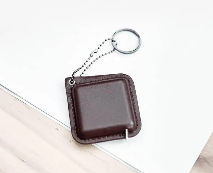 Xiaomi youpin 150 см/60 дюймов рулетка кожаная портативная Выдвижная линейка сантиметр дюймов рулетка швейная портновская рулетка