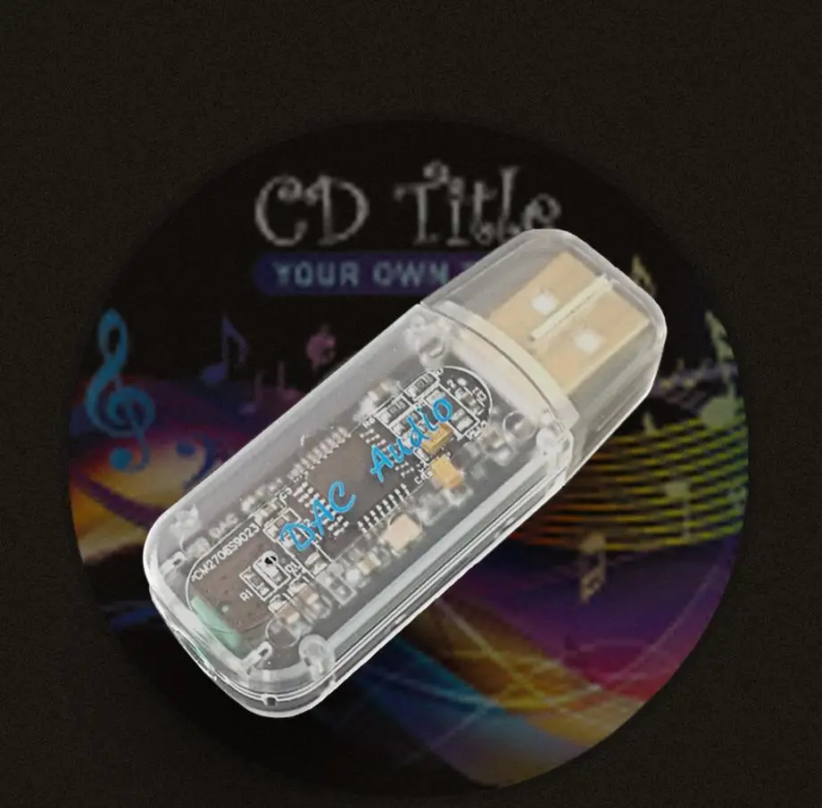 Новая качественная аудиокарта PCM2706 + ES9023 аудио hi-fi телефон OTG Портативная USB DAC