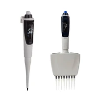 ikeme new electric pipette 0 5 1000ul dropper adjustable electronic pipette laboratory pipette with tips