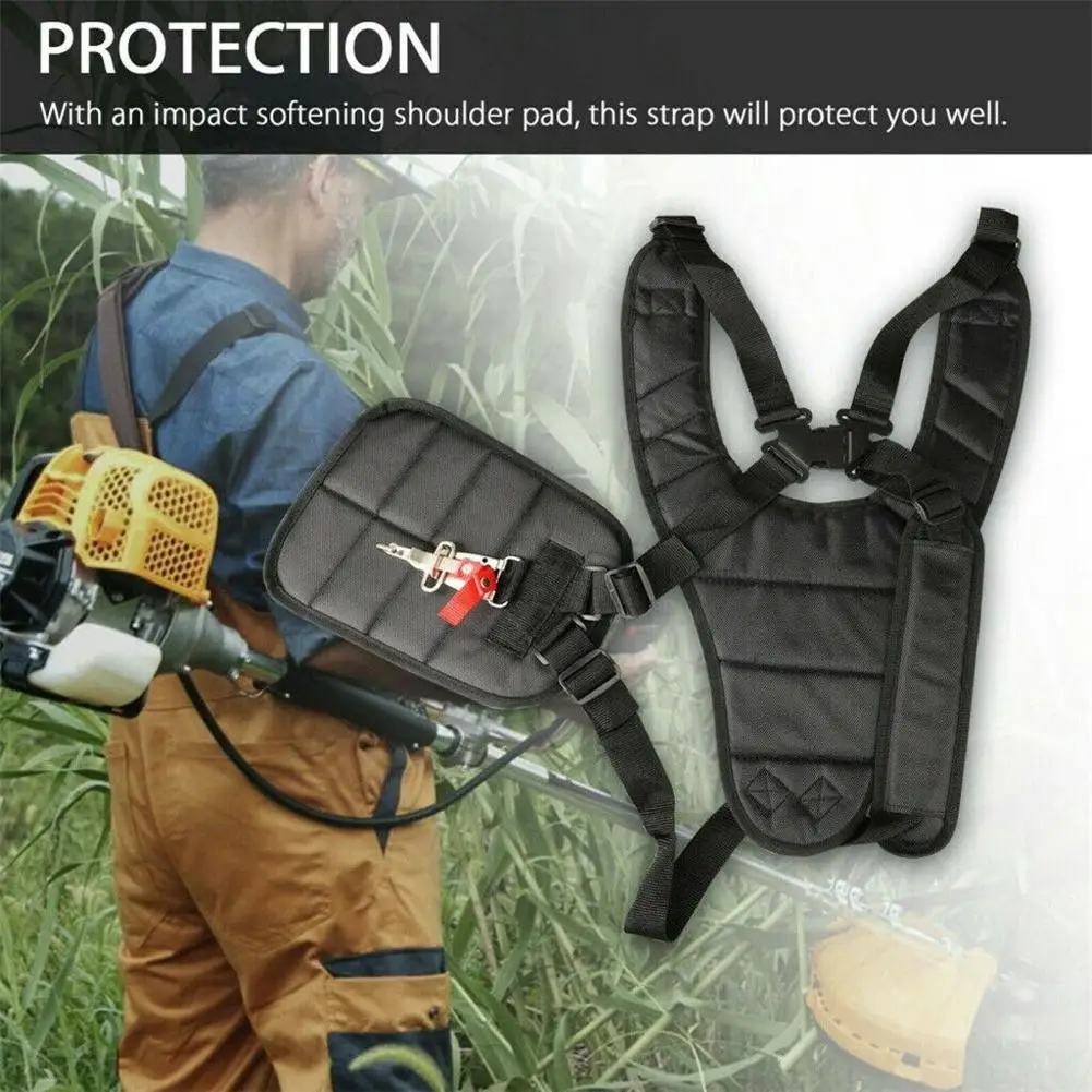 

Ремень безопасности на плечо для триммера, мягкий двойной ремень с пряжкой