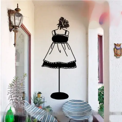 Магазин одежды оригинальный креативный Настенный/Модный женский магазин