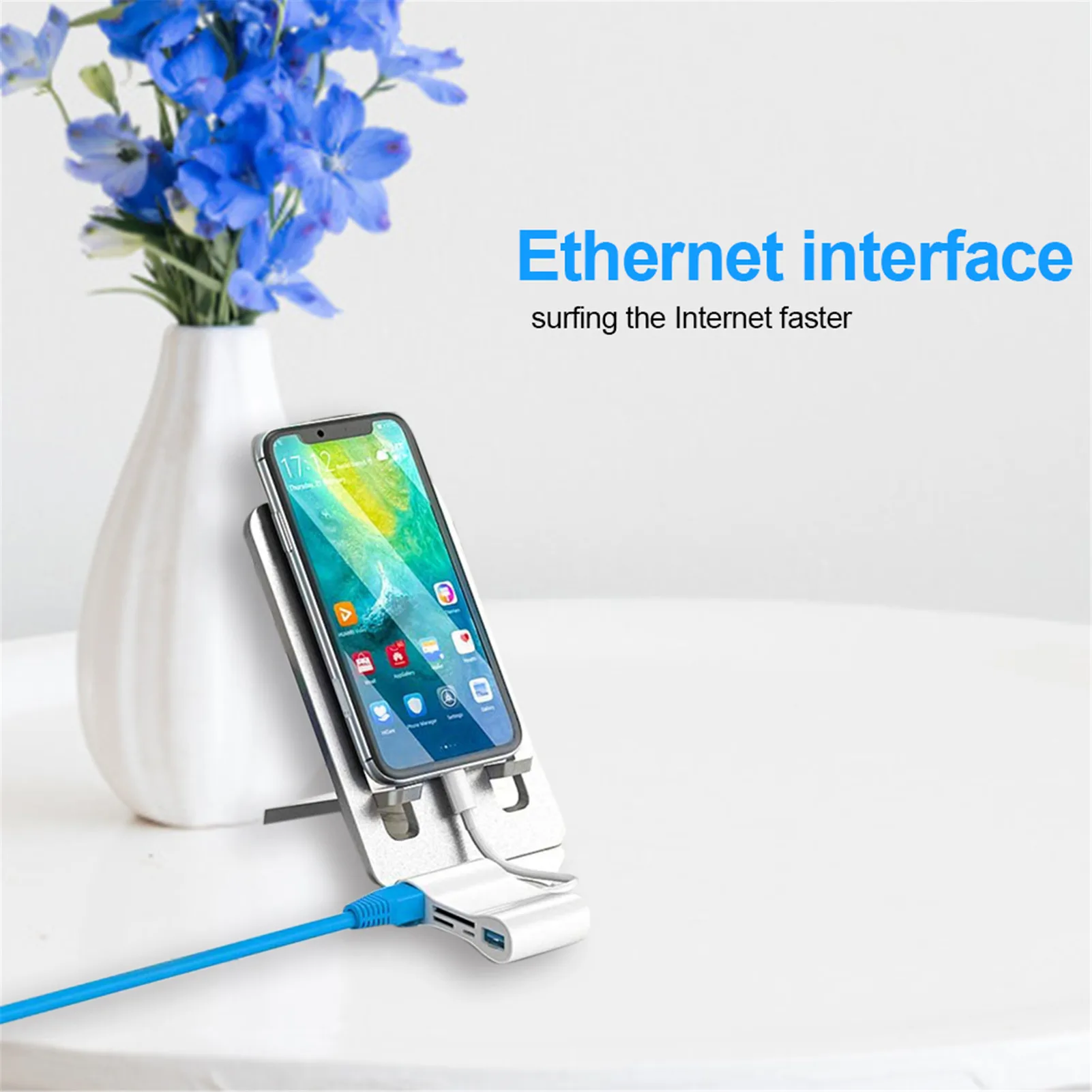 Reader Adapter For Lightning to RJ45 Ethernet LAN Wired Network with USB OTG SD TF Card Converter iPhone | Компьютеры и офис