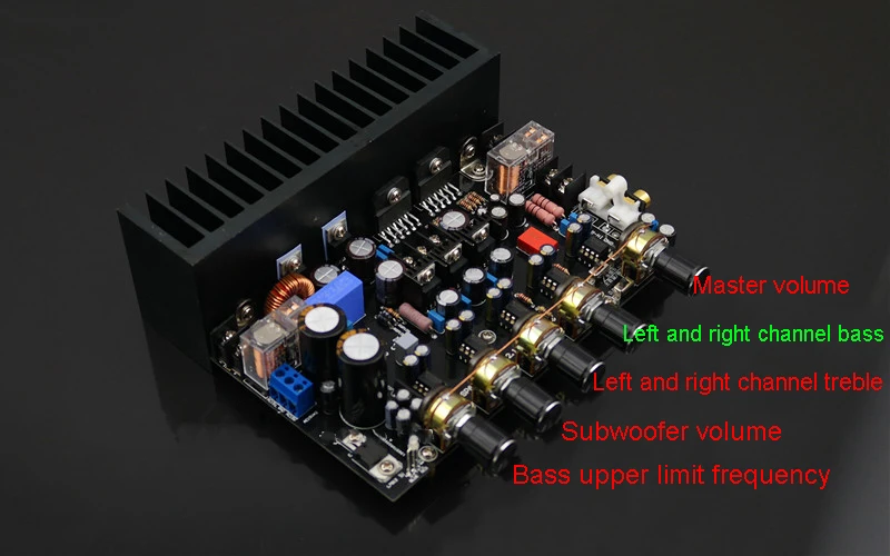 Плата цифрового усилителя мощности LM3886 IRS2092 2 1 каналов DIY/готовая UPC1237 схема