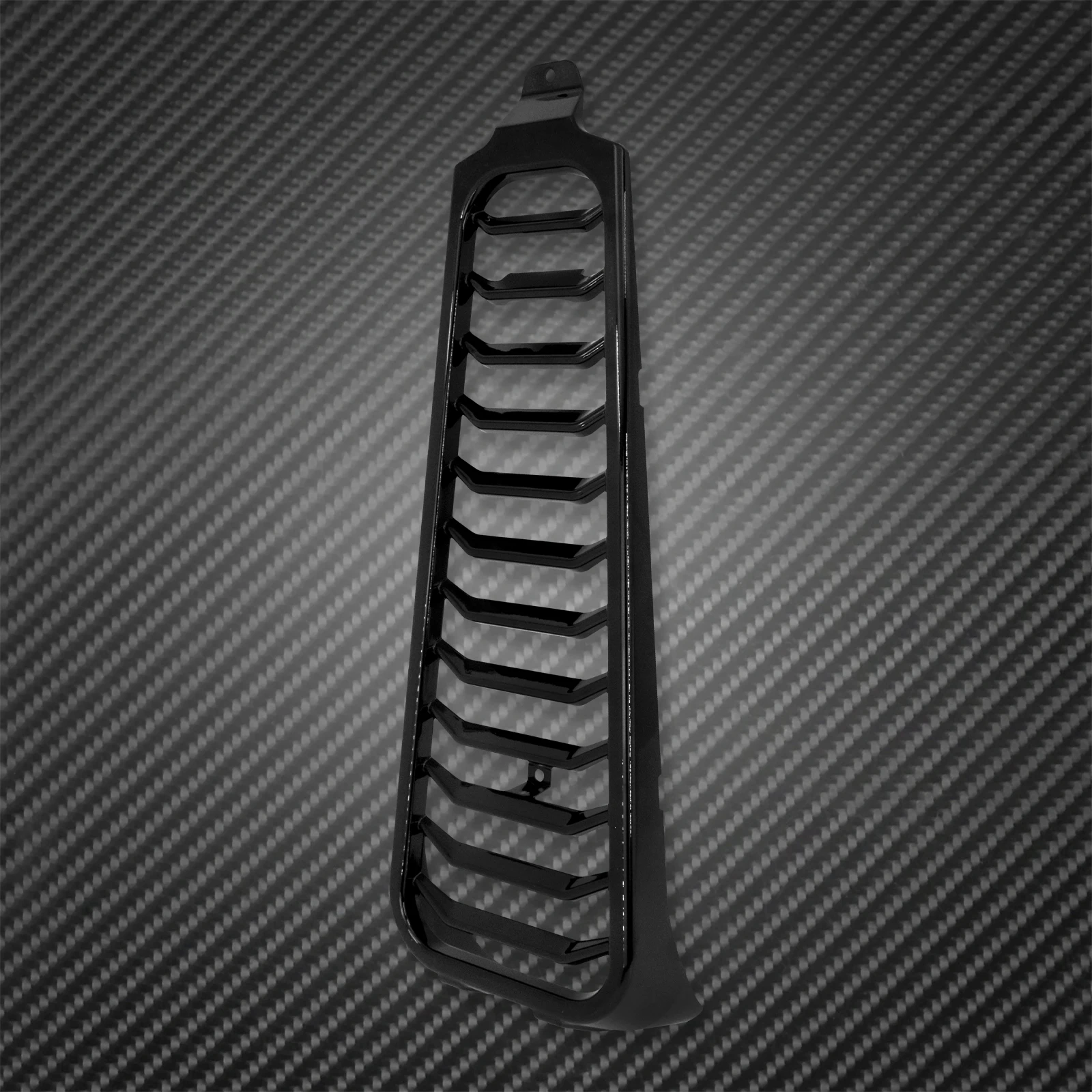 Мотоцикл передний подбородок обтекатель спойлер рамка Крышка глянцевый черный