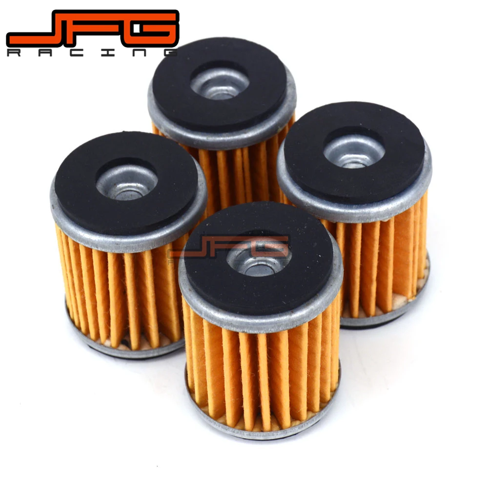 

4 шт. масляный фильтр очиститель для YAMAHA WR125 WR250F WR250R WR250X XT250 XG250 YBR250 YZ250F WR450F YZ450 в байкерском стиле