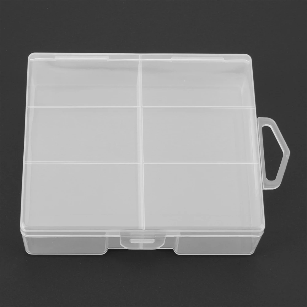 

AAA Battery Storage Box Case Holder Plastic Transparent Battery Container for Maximum 24 X AAA Batteries Organizer Box Case