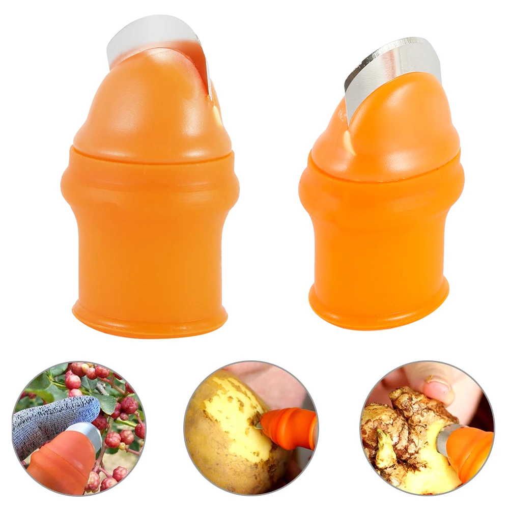 Силиконовая защита для пальцев нож сбора овощей лезвия растений ножницы Режущие