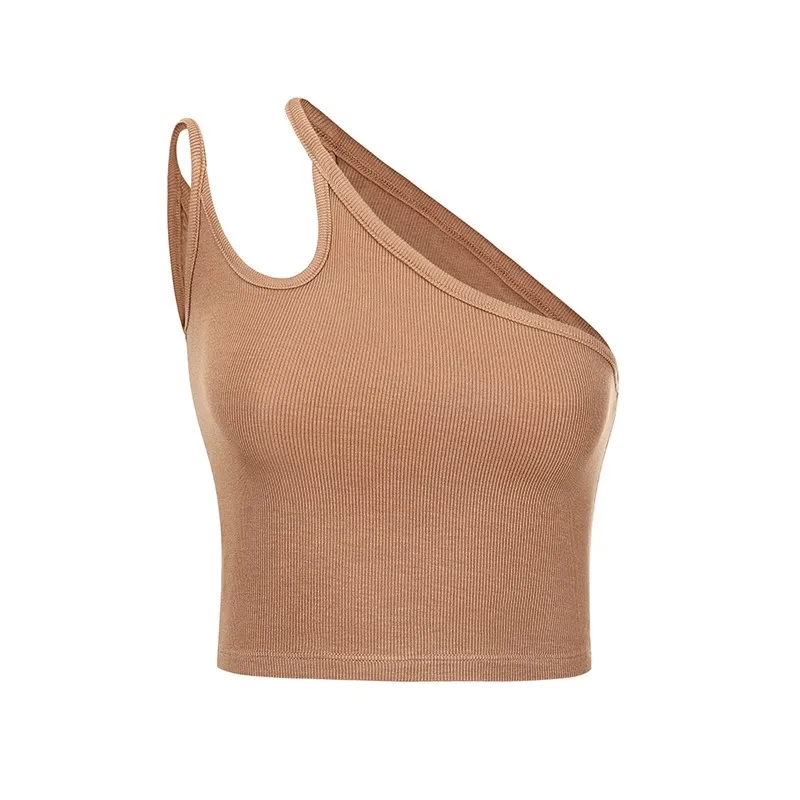 

vestidos Irregular design corset summer with a small sling top sexy bottoming bustier vest women crop top halter Solid co