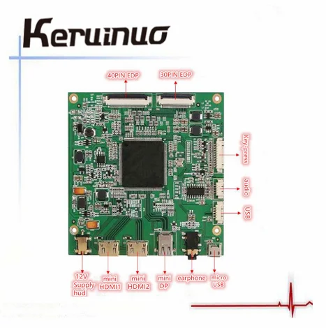 

Плата контроллера FHD mini HDMI 120 Гц для портативного монитора «сделай сам»