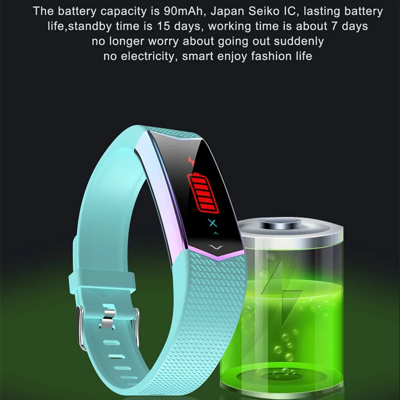 Новый смарт-браслет LV08 новый градиентный цветной циферблат мониторинг