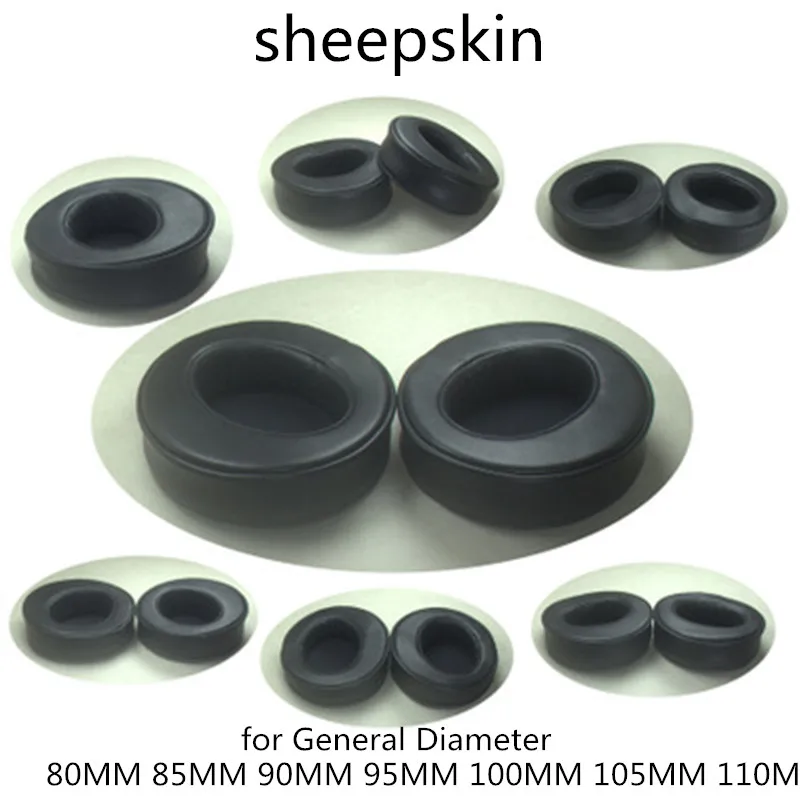 Угловые перфорированные амбушюры из овечьей кожи круглые 80 мм 85 90 95 100 105 110