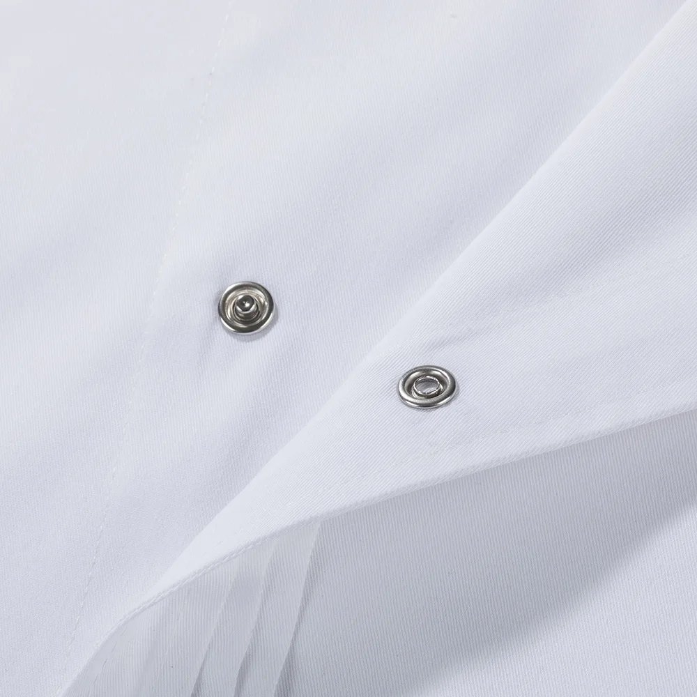 Рубашка шеф-повара с длинным рукавом белая черная для ресторана отеля кухни |