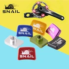 Винты для велосипедной звездочки SNAIL MTB из алюминиевого сплава 7075, одинарные болты для звездочки, винты для дисков, для ШАТУНОВ