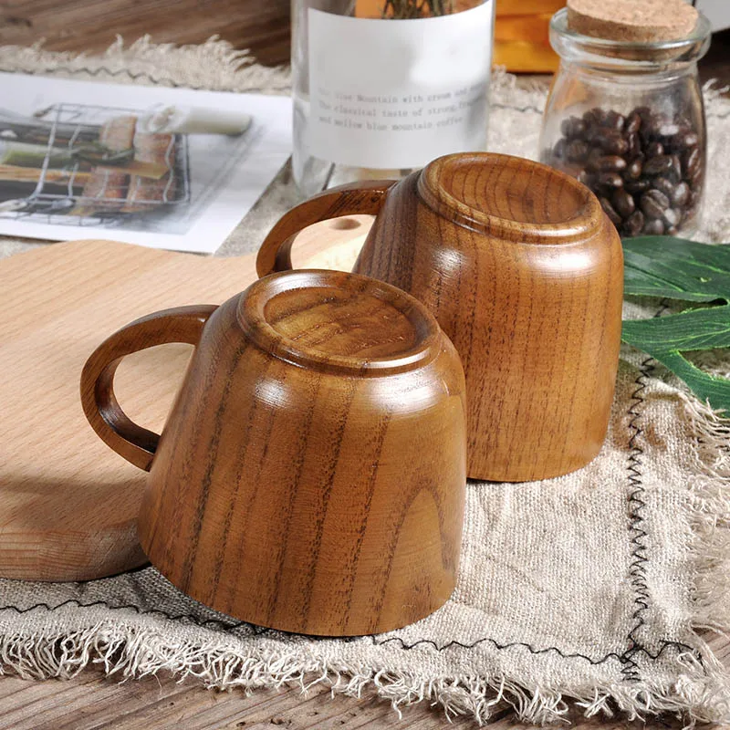 Деревянные чайные чашки Jujube деревянная кружка искусственная чашка для сока и