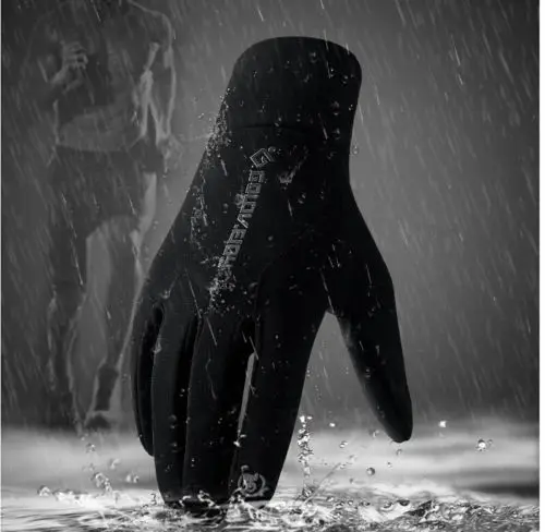 Мужские кожаные перчатки унисекс с сенсорным экраном Thinsulate теплые водительские