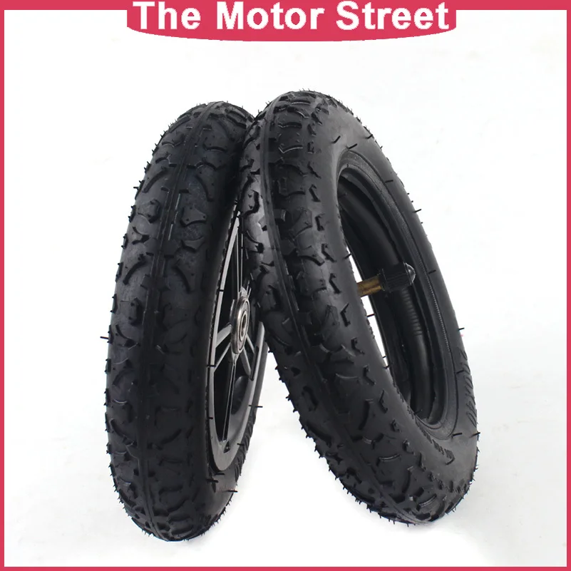

200x40 Inner Tube and tyre with plastic hub Pneumatic Tire wheel for Folding Bicycle Scooter Baby's Car Motorcycle Accessories