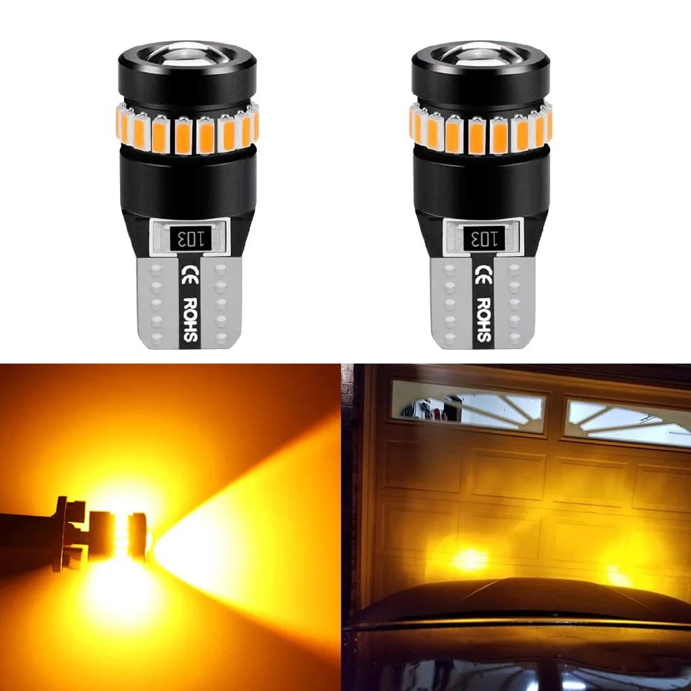 Лампа габарисветильник светодиодная Canbus T10 W5W 194 2825 168 175 921 10-30 в 2 шт. | Автомобили и