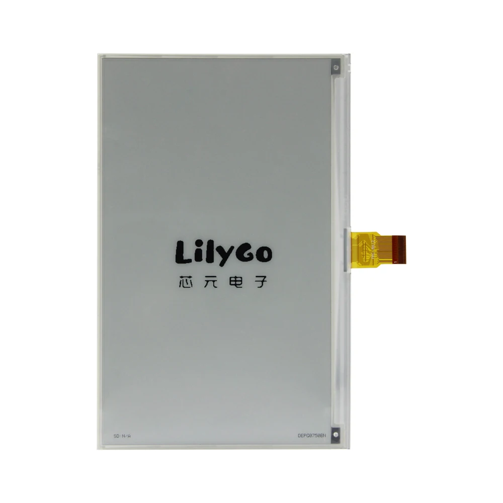 LILYGO®Электронная бумага 7 5 дюйма для дисплея E-ink T5 совместимая с материнской