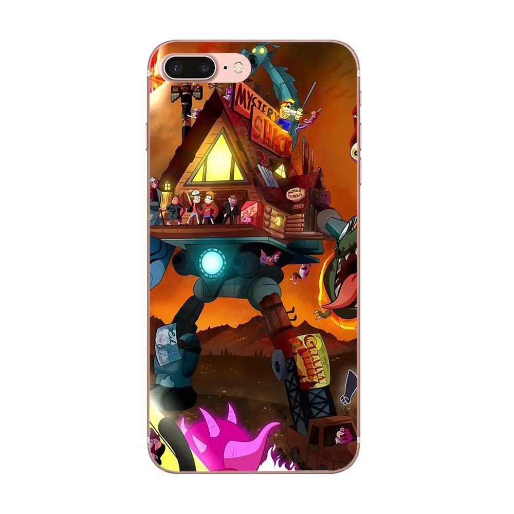 Мягкие спальные мешки чехлы с персонажами Гравити Фоллз для LG G2 G3 G4 G5 G6 G7 K4 K7 K8 K10 K12