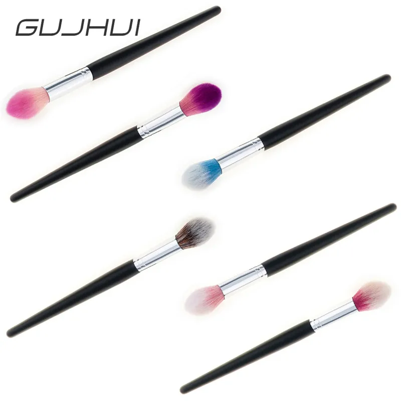 1Pc Flame Top Tapered Makeup Brush Foundation Powder Contour Highlight Highlighter Blending Cosmetic Beauty Tools | Красота и
