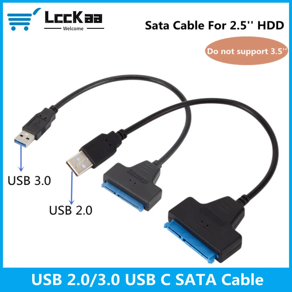 

Usb Sata Cable Sata 3 To Usb 3.0 /2.0/3.1 Adapter Cables Connectors Usb Sata Adapter Cable Support 2.5 Inches Ssd Hdd Hard Drive