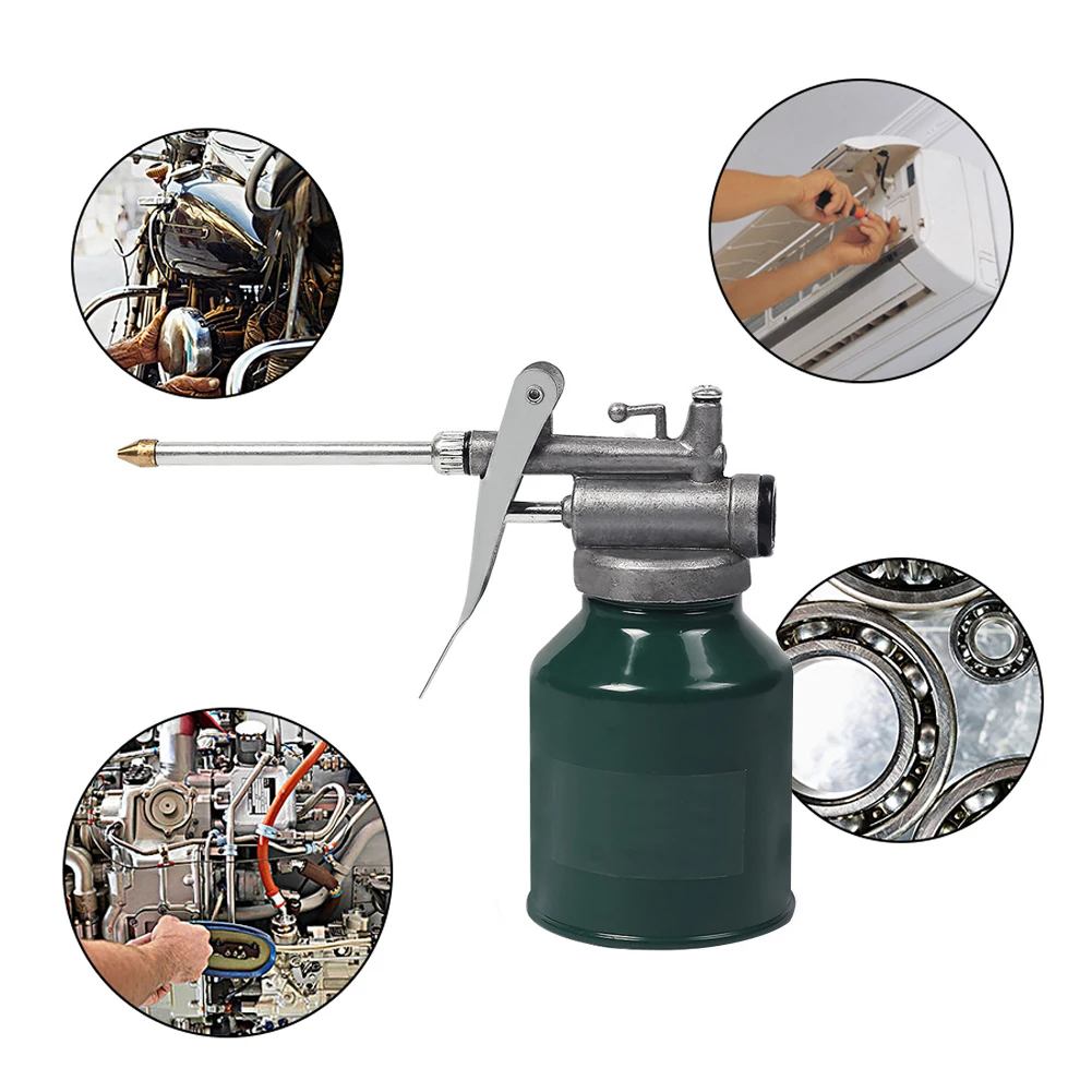 

Lubricating Home Hose Portable Oil Pump Cans Grease Machine Manual Airbrush Paint Sprayer Oiler Hand Tools Repair High Pressure