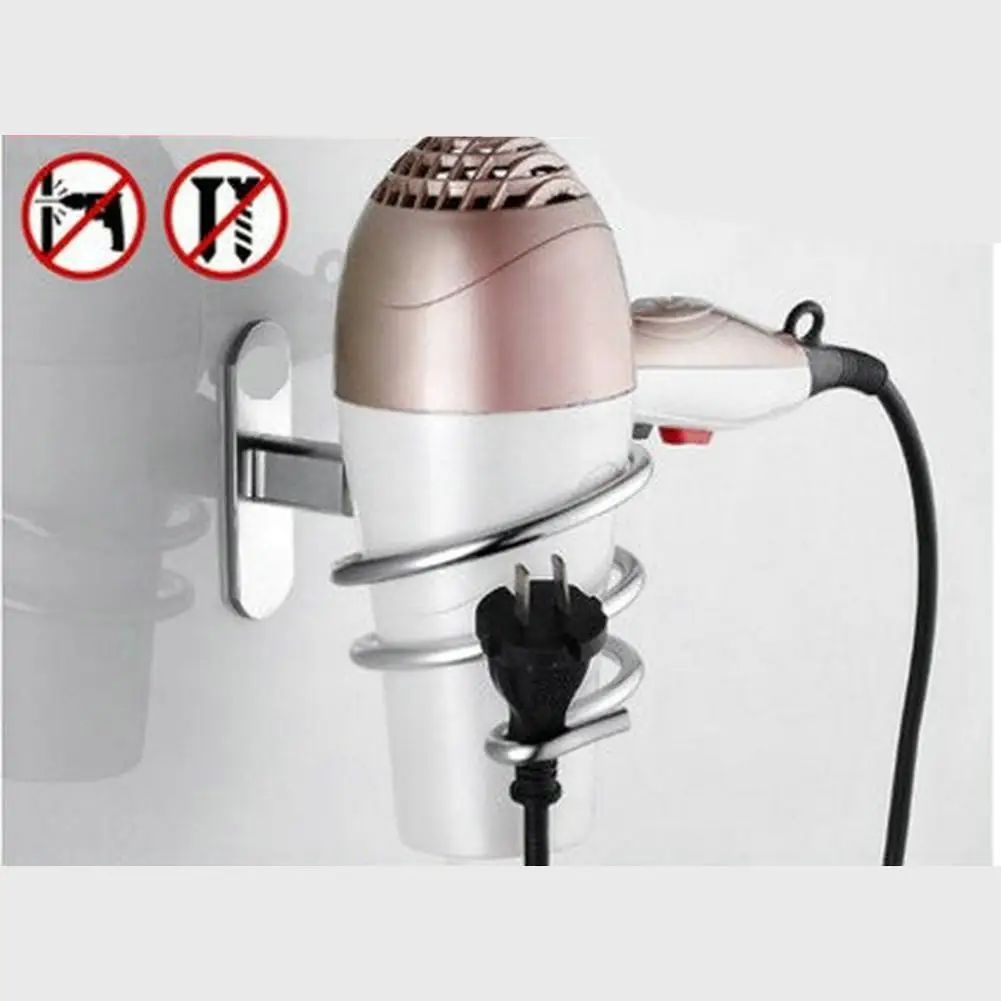 Настенное крепление электрическая сушилка для волос стильный держатель ванной