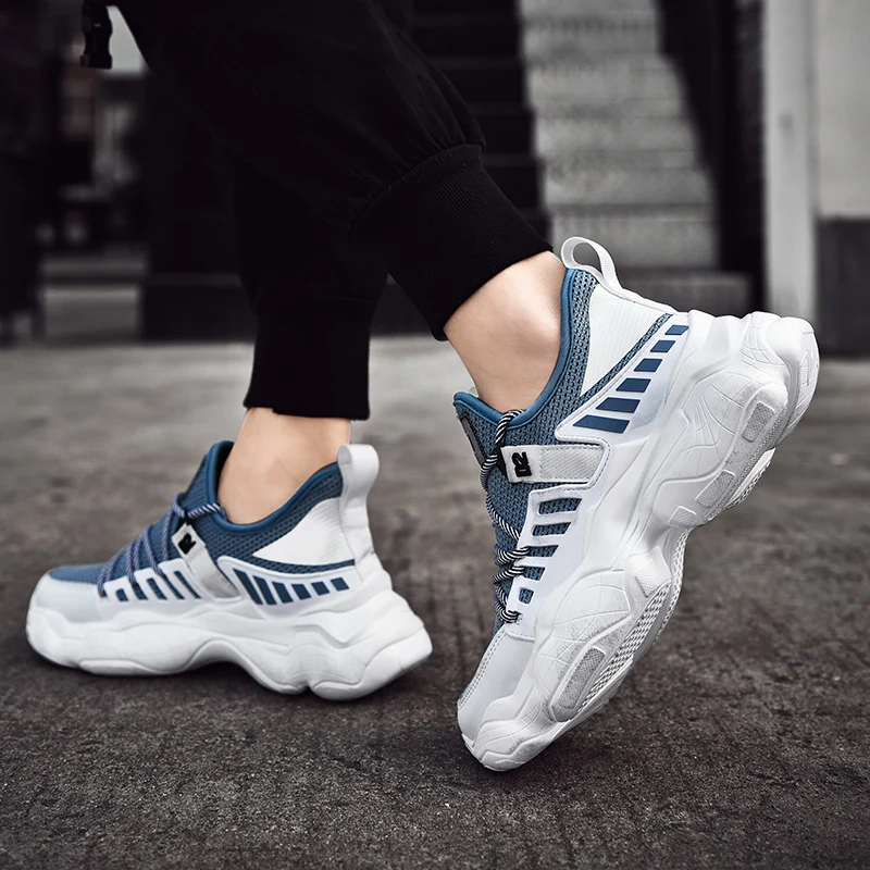

Men's Sneaker Round Toe Running Shoes Men Flying Weaving Sport Man Shoe Popular Mens Sports Shoes Low Top Shoes Made In China