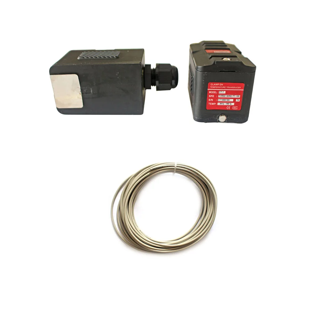 Ультразвуковой датчик температуры CT 1 sensor PT100 (DN50 6000 40 ~ 160 ℃) используется с