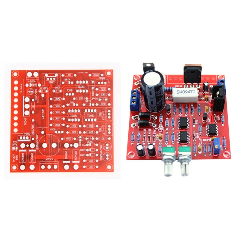 

0-30V 2MA-3A Continuously Adjustable DC Regulated Power Supply DIY Kit for School Education Lab