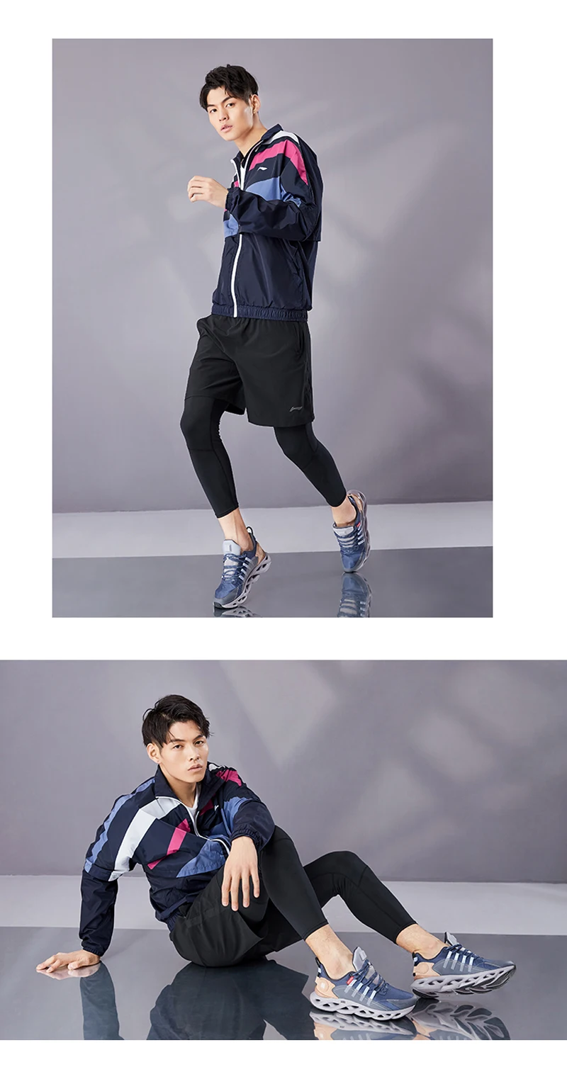 Li-Ning/мужские кроссовки для бега с подушкой из дуги; износостойкая спортивная обувь с водонепроницаемой подкладкой; износостойкие кроссовки; ARHP245 XYP946