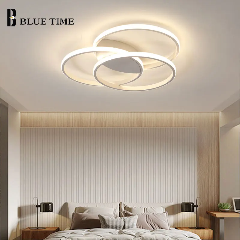 New Black White Ceiling Light For Bedroom Corridor Living room Dining Kitchen Dimmable Home Lighting Lamp Fixtures | Освещение