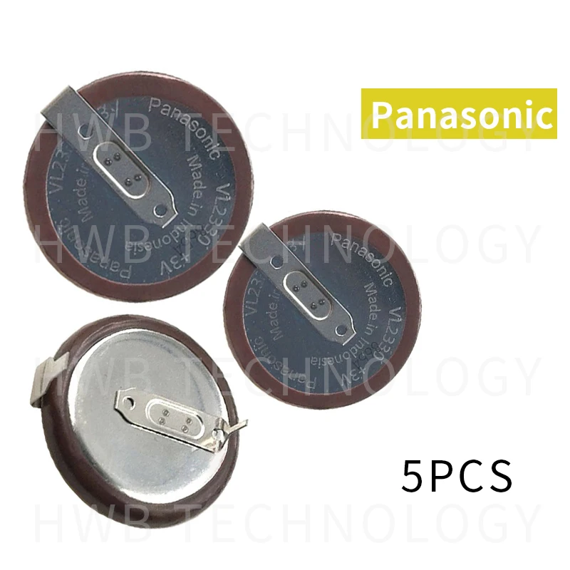 Фото 5 шт. 100% оригинальный новый аккумулятор для PANASONIC VL2330/HFN 3V хорошее качество