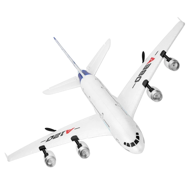 Моделирование Airbus A380 Электрический радиоуправляемый самолет-игрушка 2 4G 300M 51CM