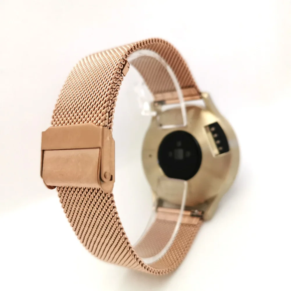 

2PCS Mesh & Soild Stainless Steel Watchband 20mm for Samsung Galaxy Watch 42mm/Active 40mm/Gear S2 Classic/Gear Sport Band Strap