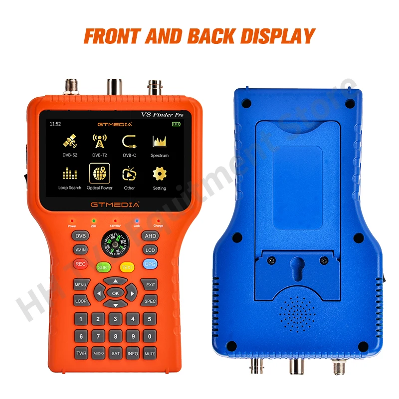 GTMEDIA V8 Finder2/Pro/измеритель спутниковый прибор для измерения сигнала Φ/S2/S/T2/T/C/Φ H.265