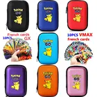 Голографическая карта с покемоном V MAX GX 2021, Детская игра во французском стиле с держателем для карт, альбом