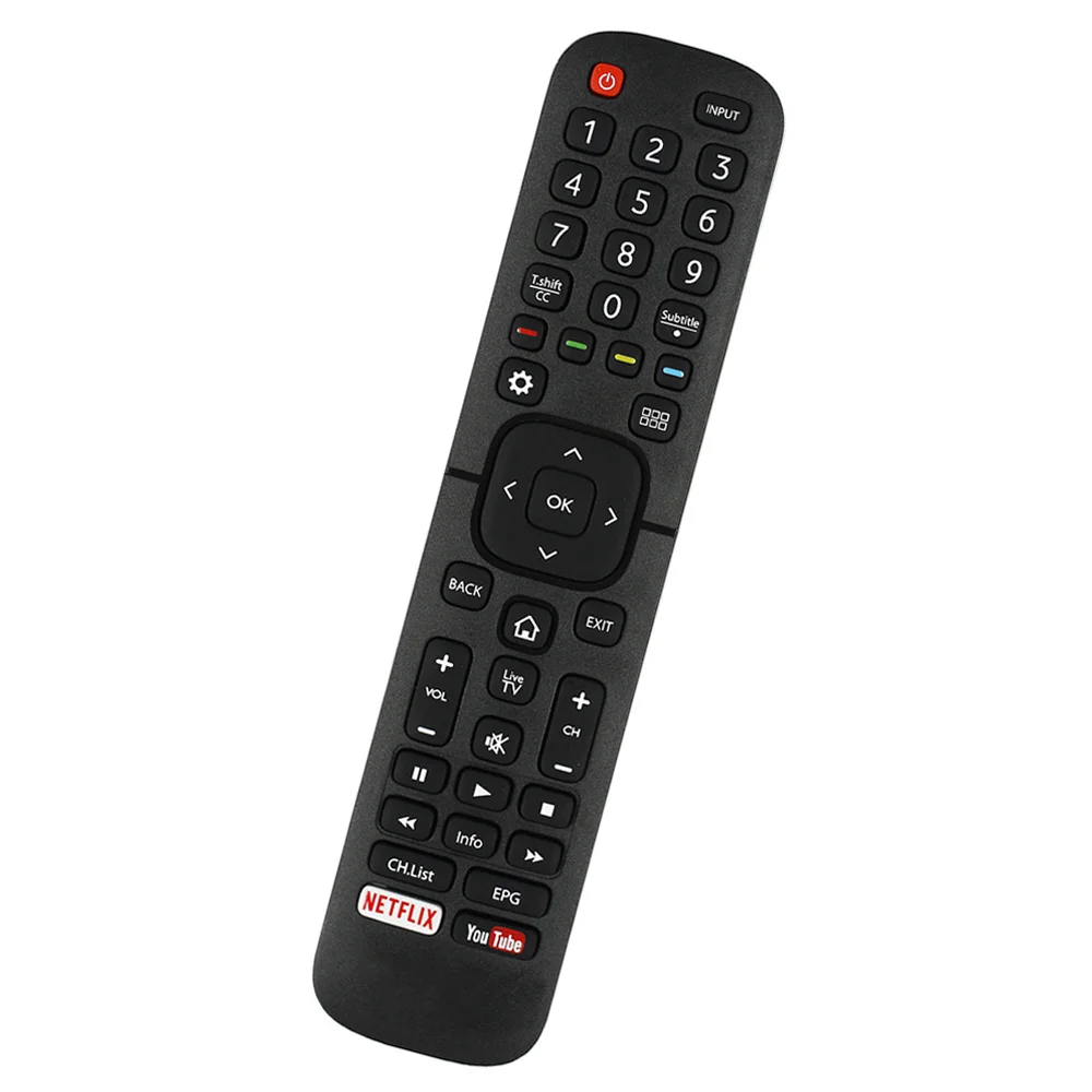 

Remote Control For Hisense 32P4, 39P4, 49P4, 55P4, 58P5, 75P5, 43P6, 50P6, 55P6, 65P6 Smart LED HDTV TV