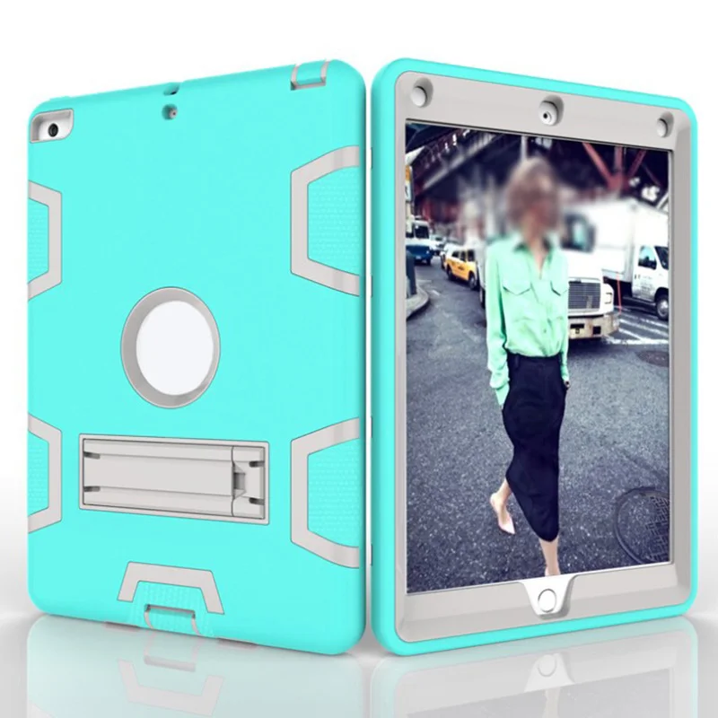 Новый противоударный резиновый чехол с жесткой подставкой для Ipad 9 7 2017