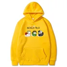 Мужская толстовка с капюшоном и флисовой подкладкой, в стиле Харадзюку