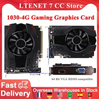 colorful 1030 4g gaming graphics card 4gb 64 bit vga hdmi compatible game video card computer accessories