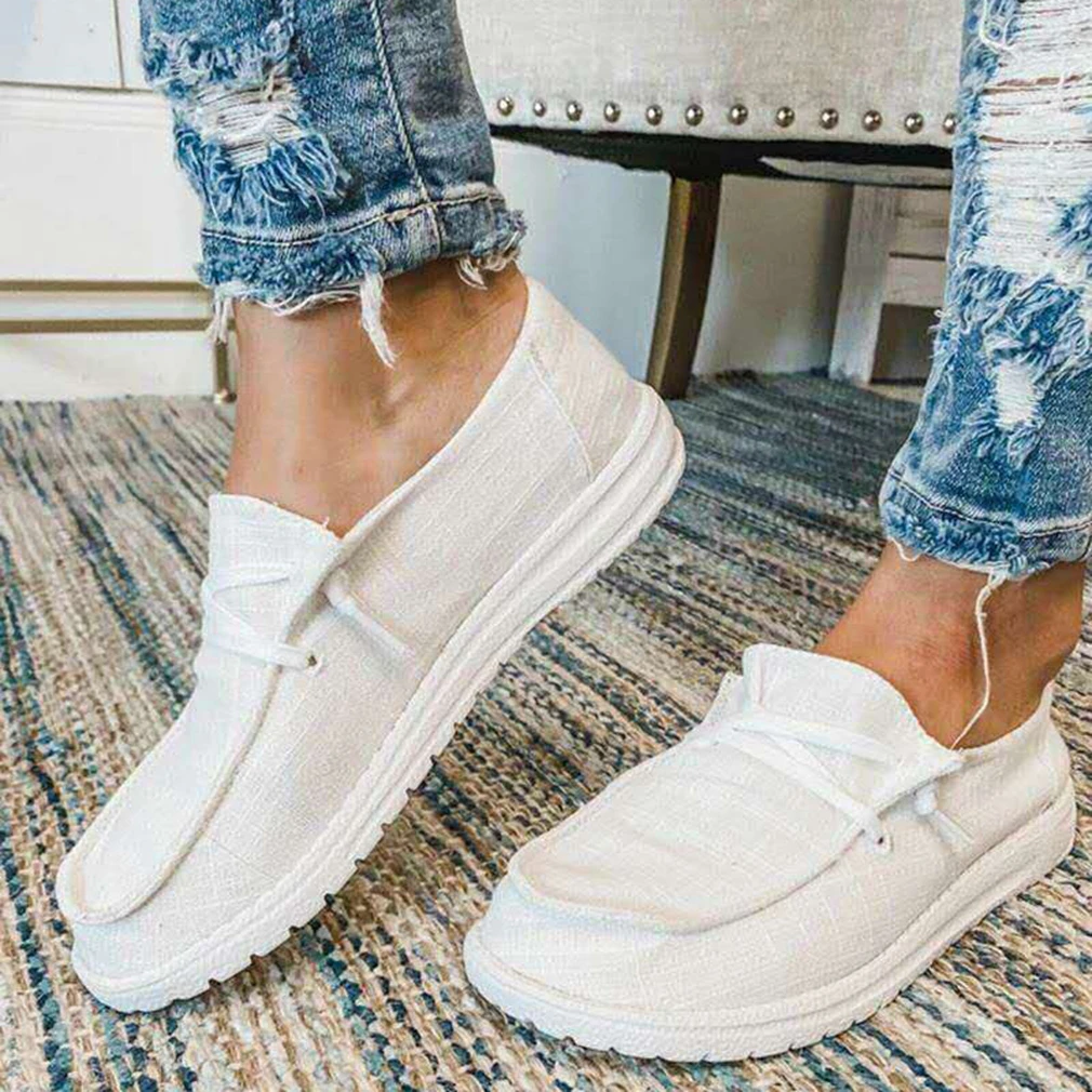 

Women Flats Casual Shoes Woman Lace Up Plus Size Shoes Students Girl Flat Casual Summer Autumn Women Shoes Flats