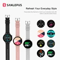 SANLEPUS ЭКГ Смарт часы Bluetooth вызова 2021, новинка, мужские и женские, водонепроницаемые Смарт-часы монитор сердечного ритма для Android Samsung Apple